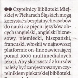 Dziennik Zachodni. - 2016, nr 304, dod. P.Śl., 30 grudnia, s. 7