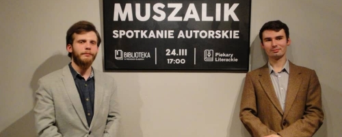 Spotkanie autorskie z Michałem Muszalikiem
